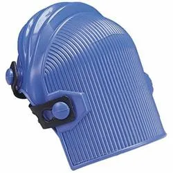 Allegro® 6987 Ultra Flex, Polycarbonate Cap, EVA Foam Pad, Button Closure, Thermoplastic Rubber Strap, 2 Straps, Blue