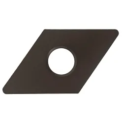 Allied Machine & Engineering 297734WHC77 Turning Boring Insert, 0.5 in Inscribed Circle, Carbide, C7 Material Grade, Manufacturer's Grade: WHC77