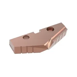 Allied Machine & Engineering GEN2 T-A® 454H-0216 4 Series Replaceable Spade Drill Insert, 2-1/2 in Dia, 5/16 in THK, Standard Geometry, AM200®