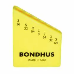 Bondhus® 18045 7-Tool Case, For Use With 5/64 in, 3/32 in, 7/64 in, 1/8 in, 9/64 in, 5/32 in and 3/16 in Hex Key