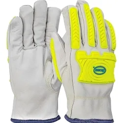 Boss® 09-LC571MP/3XL 09-LC571MP Impact Resistant Gloves, 3XL, Slip-On Cuff, ANSI Cut-Resistance Level: A5