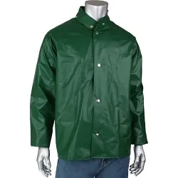Boss® 201-500-B/2X 201-500 Jacket, 2XL, Blue, TPU/Nylon, Resists: Fat/Oil/Grease