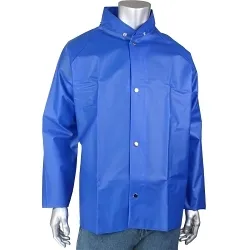 Boss® 201-500-B/XL 201-500 Lightweight Rainwear, XL, Blue/Green/Yellow, Nylon