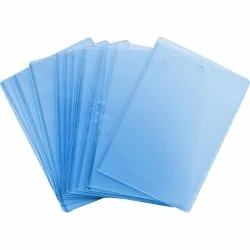 Brady® 23328 Rectangular Laminating Pouch, For Use With Heat Laminator, Polyester, Blue, 5 in W x 3-1/2 in H