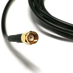 Brady® FR22-ANT-CABLE-1M Cable, For Use With Brady FR22 Fixed Reader, 3.28 ft Cable Length, Black