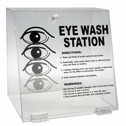 Brady® PD996E Double Eyewash Station, Deck Mount