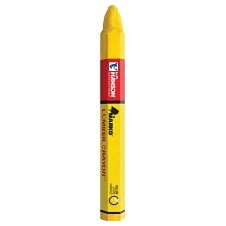 C.H. Hanson® 10368 Standard Lumber Crayon, 1/2 in Hex Tip, Yellow
