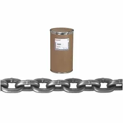 Campbell® 0405412 Chain, Straight Link, 3/8 in Trade, 100 Grade, 500 ft L, 8800 lb Load