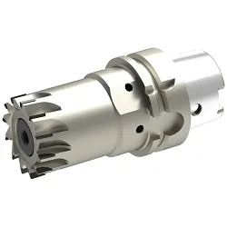 CERATIZIT 5002604057 Type W Face Milling Monoblock Cutter, ANSI Code: MPF.40.0.Z10.F.L100.IK.HSK63 PKD, 1.5748 in Dia Cutting, 0.3937 in Max Depth of Cut, 2.9134 in L Shank