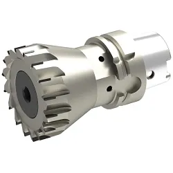 CERATIZIT 5002608057 Type W Face Milling Monoblock Cutter, ANSI Code: MPF.80.0.Z16.F.L100.IK.HSK63 PKD, 3.1496 in Dia Cutting, 0.3937 in Max Depth of Cut