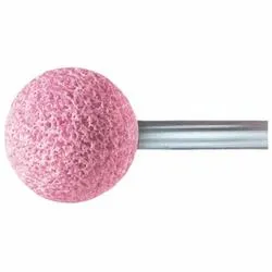 CGW® 35951 Premium Pink Mounted Point, A1 Tree Point, 7/8 in Dia x 2-1/2 in L Head, 1/4 in Dia Shank