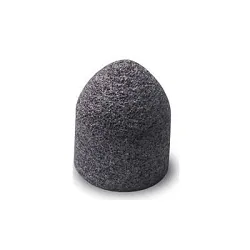 CGW® 36238 Abrasive Cone, 2 in Max Diameter, 3 in THK Head, 24R Grit, Coarse Grade, Aluminum Oxide Abrasive