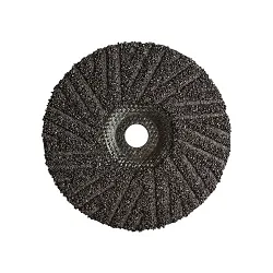 CGW® 49606 Type 27 Flat Semi-Flex Rigid Coated Abrasive Depressed Center Disc, 4-1/2 in Dia, 16 Grit, Coarse Grade, Silicon Carbide Abrasive, Phenolic Backing