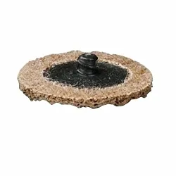CGW® 59506 Premium Non-Woven Abrasive Quick-Change Disc, 3 in Dia, 60 Grit, Coarse Grade, Aluminum Oxide Abrasive, Roll-On Attachment