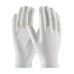 CleanTeam® 11881 98-702 Inspection Glove, Nylon, White, Seamless Style