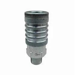 Coilhose® 121 Coilflow Manual Industrial Type 12 Manual Industrial Hose Coupler, 1/2 x 3/8 in Nominal, Quick Disconnect Coupler x FNPT, 300 psi Pressure, Steel, Domestic