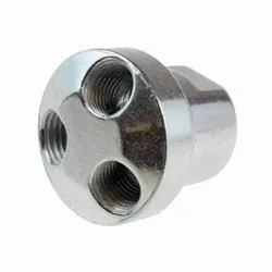 Coilhose® 3003 Tri-Pod Manifold, 3 1/4 in FPT Outlets x 1 3/8 in FPT Inlets, Aluminum, Import