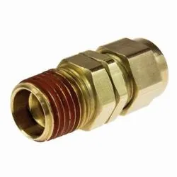 Coilhose® CSM0606 Hose-to-Pipe Adapter With Nylon Coil, 3/8 in, Hose x MPT Swivel, Brass, Domestic