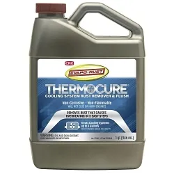 CRCĀ® THERMOCUREĀ® TC001 Cooling System Rust Remover and Flush, 32 oz Bottle, Slight Odor/Scent, Colorless/Light Yellow, Liquid Form