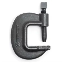 Crescent® 78-010C Full Screw Heavy Duty C-Clamp, 15/16 in D Throat, 0 to 1 in Clamping, 1-5/16 in Jaw Opening, 7/16-14 Screw
