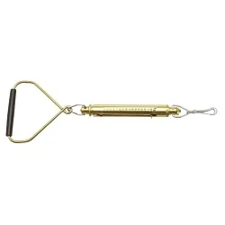 Crescent® 586N Tape Tension Handle, For Use With Steel Tape, Brass