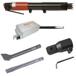 CS Unitec - Trelawny 121.2099 Needle Scaler, 3000, 5.5 cfm Air Flow, 90 psi