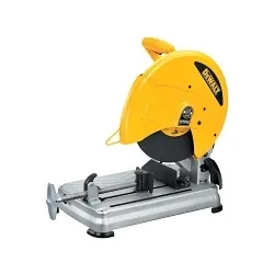 DeWALT® D28715 Benchtop/Stand Heavy Duty Chop Saw, 14 in Blade, 5 in Round, 4-1/2 x 6-1/2 in Rectangular Cutting