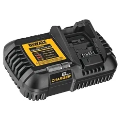 DeWALT® DCB1106 Cordless Battery Charger, For Use With All 12V MAX*, 20V MAX* and FLEXVOLT® Batteries, Li-Ion Battery, 0.5 to 1 hr Charging, 1 Battery
