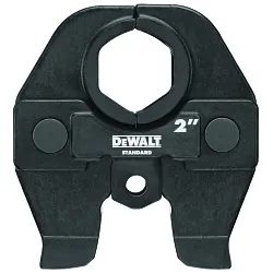 DeWALT® DCE200200 Replacement Standard Press Jaw, Hot Dipped Galvanized, For Use With DeWALT® DCE200 20V MAX* Press Tool, 1-1/4 in Jaw Capacity, 2 in Pipe Capacity, Black