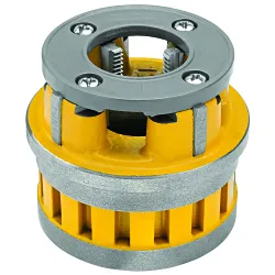 DeWALTĀ® DCE700100 Pipe Threading Die Head With Die, 1 in Nominal, Manual Die Head Opening, NPT Thread, Right Thread, 11-1/2 in TPI, High Speed Steel Die, For Use With RIDGIDĀ® DCE700 Power Drive/Die