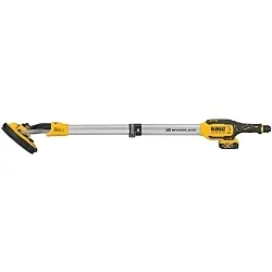 DeWALT® DCE800P2 Cordless Drywall Sander Kit, 20 V, Li-Ion Battery, Black/Yellow