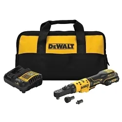 DeWALT® DCF500GG1 Ratchet Kit, 50 ft-lb Torque, 450 rpm Speed, 12 V, 13 in OAL