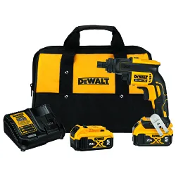 DeWALT® DCF624P2 Cordless Screwgun With Threaded Clutch Housing Kit, 1/4 in Chuck, 20 V DC, 2000 rpm No-Load, Li-Ion Battery