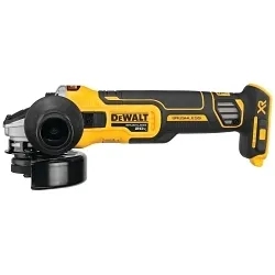 DeWALT® DCG405B Brushless Cordless Small Angle Grinder With Kickback Brake, 4-1/2 in Dia Wheel, 5/8-11 Arbor/Shank, 20 V DC, Li-Ion Battery, Slide Switch