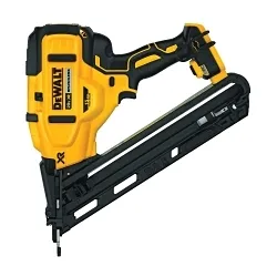DeWALT® 20V MAX* MATRIX™ DCN650B XR™ 15 ga Flat Head Cordless Angled Finish Nailer, 1-1/4 to 2-1/2 in Fastener, 110 Nails Magazine, 12.9 in OAL