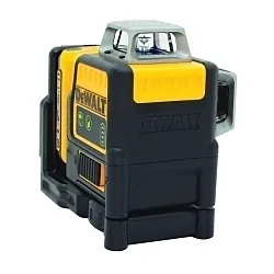 DeWALT® 12V MAX* DW0811LG Self-Leveling Cordless Line Laser Kit, 165 ft Measuring, +/-1/8 in at 30 ft Accuracy, 12 V DC, Li-Ion Battery, Plastic Housing