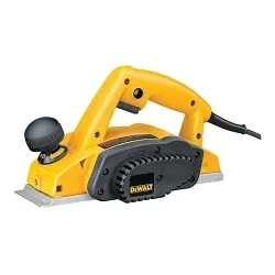 DeWALTĀ® DW680K Heavy Duty Hand Planer Kit, 3-1/4 in W Cutting, 3/32 in Depth of Cut, 15000 rpm Speed, 120 V AC