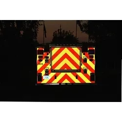 Diamond Grade™ 7000055577 983 Conspicuity Marking, 18 in L 4 in W, Yellow