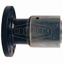 Dixon® 48P2SO15 Holedall™ External Swage Fixed Flange, 3 in ID x 3-41/64 to 3-48/64 in OD, Carbon Steel, Domestic