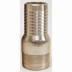 Dixon® AST20 Combination Nipple, 1-1/2 in, Hose Shank x MNPT, Aluminum, Domestic