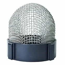 Dixon® BSKTST300F Lightweight Basket Strainer, 3 in, FNST/NH, Anodized Aluminum