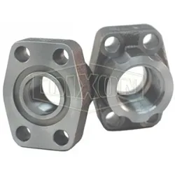 Dixon® C6143K2424NPT Flat Face Flange, 1-1/2 in Nominal, Carbon Steel