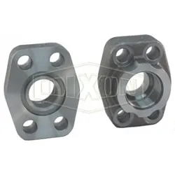 Dixon® C6248K1212SAE Flat Face Flange, 3/4 in Nominal, Carbon Steel