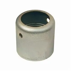 Dixon® F20-2 Holedall™ Standard External Swage Ferrule, 1-1/4 in ID x 1-49/64 to 1-56/64 in OD Nominal, Carbon Steel, Hose End Style, 2-7/8 in L, Domestic