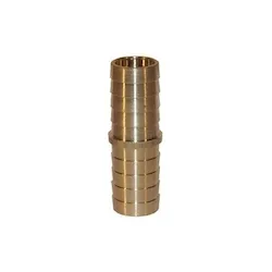 Dixon® 1780404C 178 Hose Mender, 1/4 in Nominal, Hose Barb End Style, Brass, Domestic