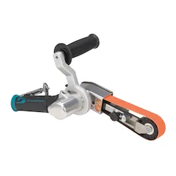 Dynabrade® Dynafile® III 15300 Abrasive Belt Tool, 1/4 to 1 in W x 18 in L, 0.7 hp, 32 scfm Air Flow, 90 psi