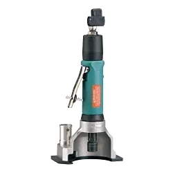Dynabrade® 52418 Central Vacuum Straight Line Cut-Off Wheel Tool, 3 in Dia Wheel, 20000 rpm Speed, 37 scfm Air Flow, 90 psi
