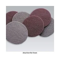 Dynabrade® 78249 Hook and Loop Non-Vacuum Disc, 11-1/4 in Dia Disc, Medium Grade, Aluminum Oxide Abrasive, Non-Woven Backing