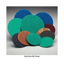 Dynabrade® 78414 Hook and Loop Non-Vacuum Disc, 5 in Dia Disc, Coarse Grade, Aluminum Oxide Abrasive, Scrim Cloth Backing