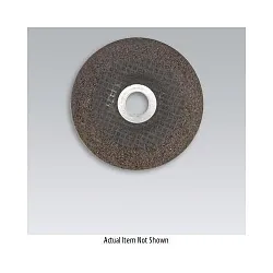 Dynabrade® 79393 Good Tier Bonded Depressed Center, 5 in Dia Wheel x 1/4 in THK Wheel, 7/8 in Center Hole, Aluminum Oxide Abrasive